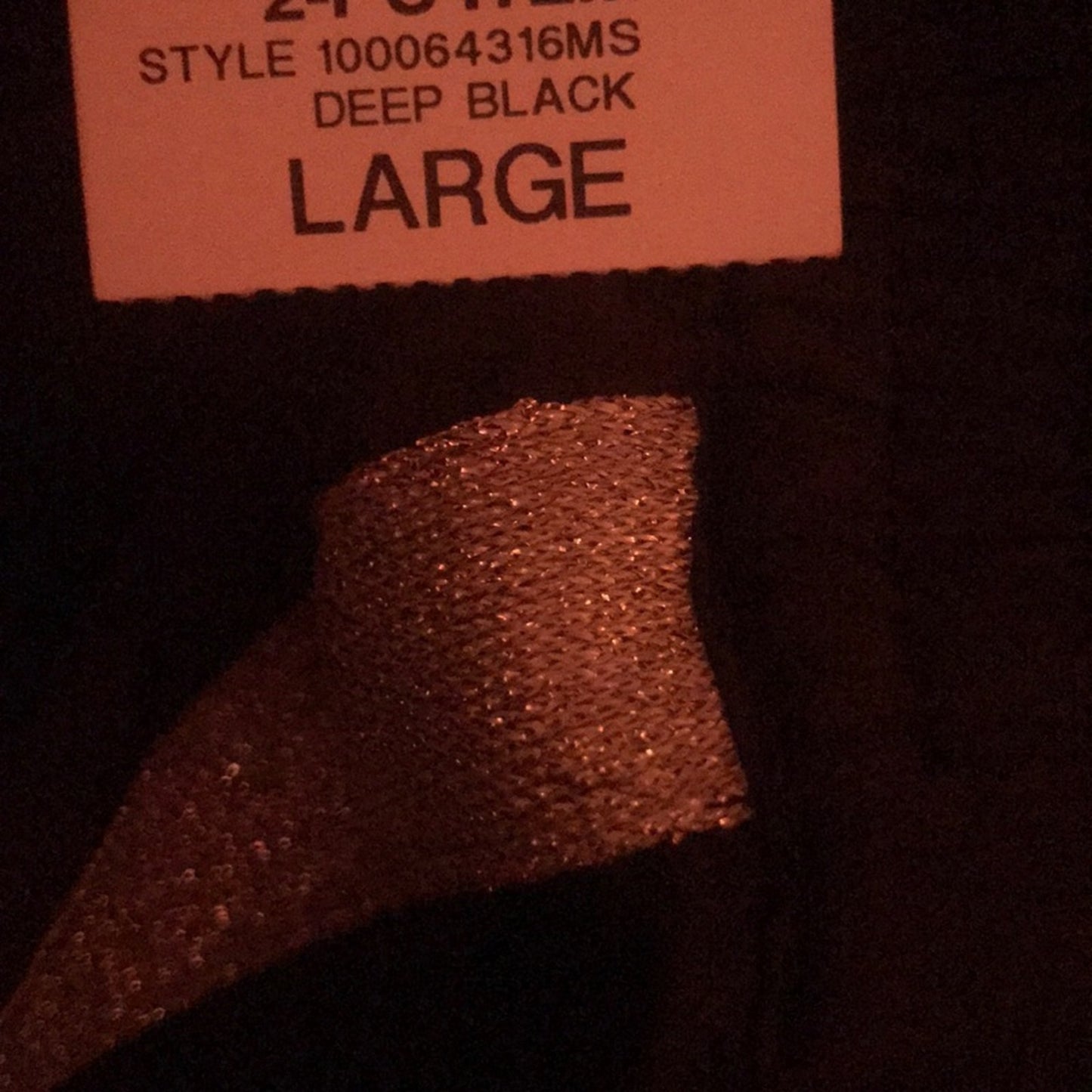 INC NEW Metallic Trim Black Matte Pajama Pants Size X-Small
