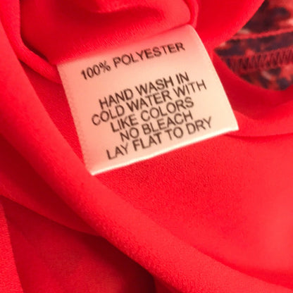 Gibsonlook NEW Roselyn Red Maxi Skirt Size Medium