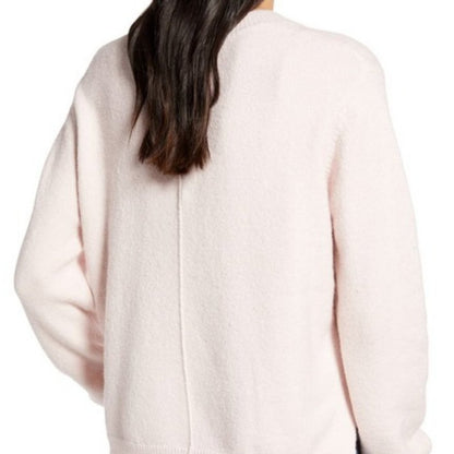 Treasure & Bond Pullover Sweater Long Sleeve Crew Neck Ribbed Neck Small NEW