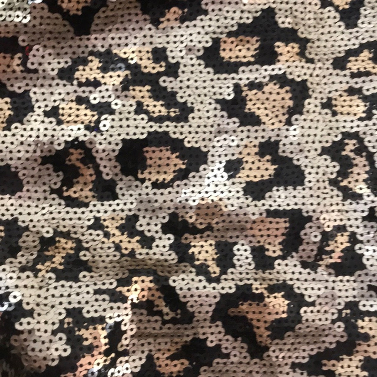 Betsy Johnson NEW Leopard Sequin Mini Dress size 2
