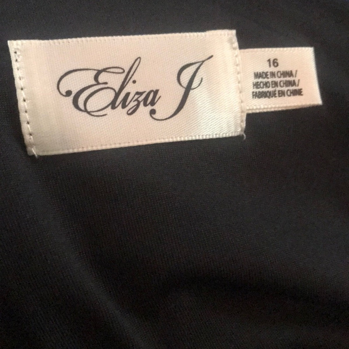 Eliza J Ruched Bodice Off Shoulder Mesh Jumpsuit Size 16