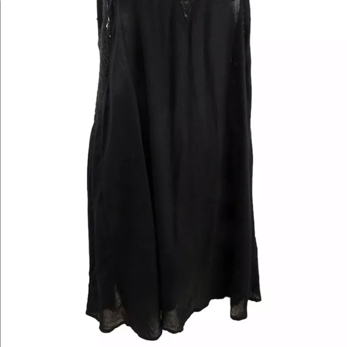 Raviya NEW Black Crochet Swim Cover Up Dress Size Small