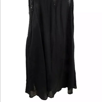 Raviya NEW Black Crochet Swim Cover Up Dress Size Small