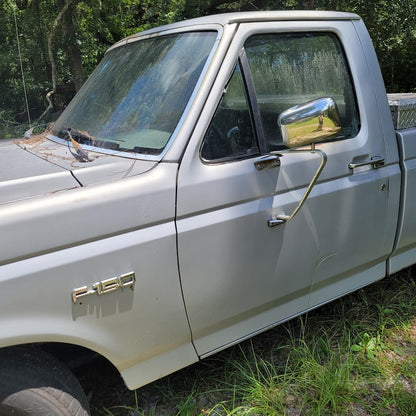 1991 Ford F150 Truck PickUp Gray ONE OWNER Manual Transmission Low Mileage Work
