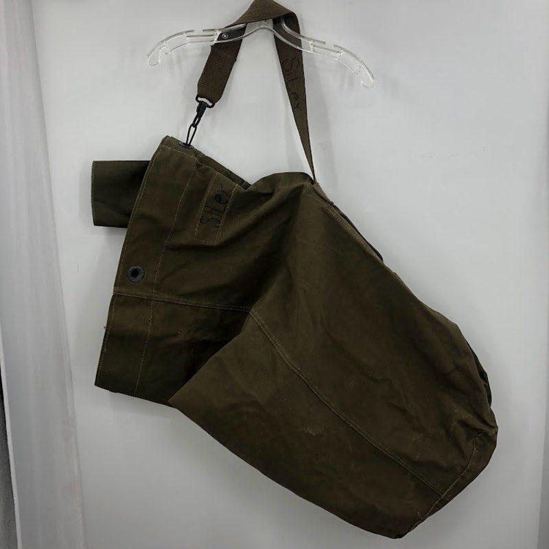 Vintage Vietnam Korean war Era Duffle Duffel Bag Army Green
