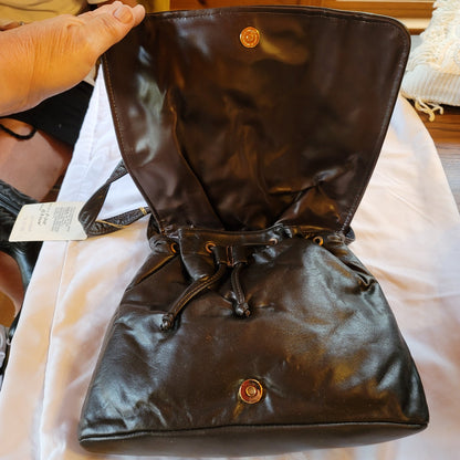 Vintage Paul Joseph Leather faux skins Shoulder Bags Single Strap Brown NWT