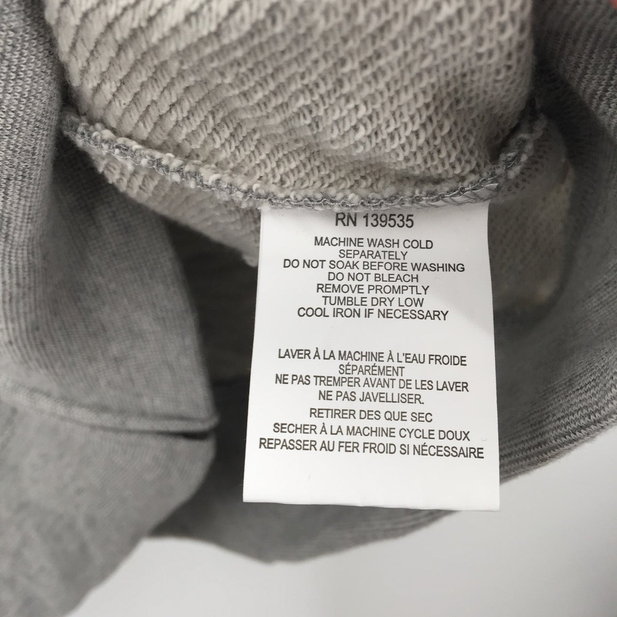 Grayers Athletics Sweatshirt Hoodie Long Sleeve Solid Grey Heather Size X-Large
