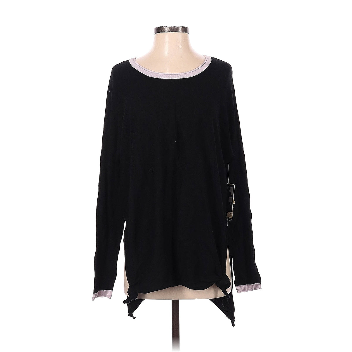 Cloth. by Design Pullover Sweater Size S Black NWT Black Long Sleeve Women