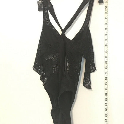 BECCA by Rebecca Virtue Tie Front Swimsuit Size Small