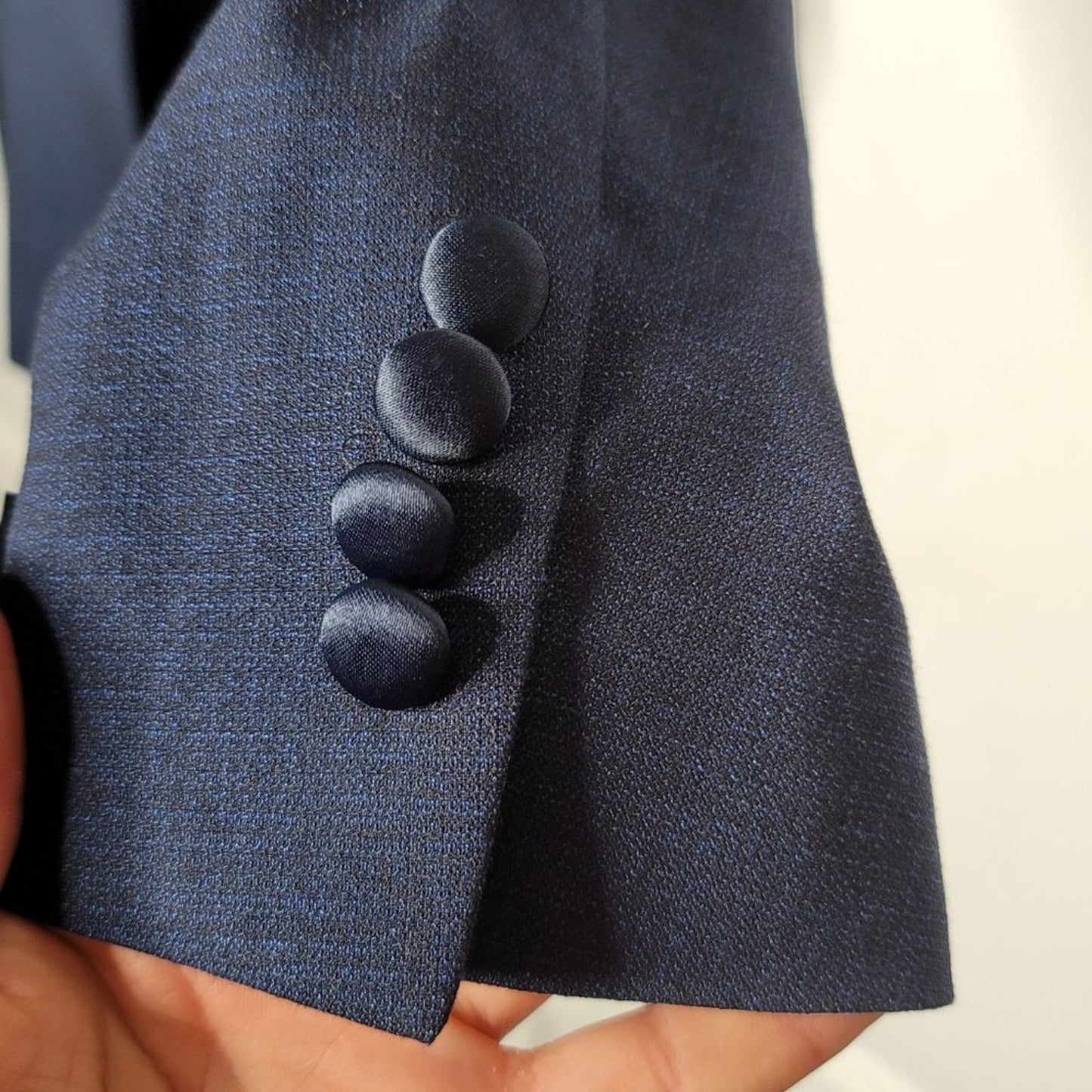 14th Union Blazer One  Button Shiny Lapel Tuxedo Jacket Coat Blazer Size 40L NEW