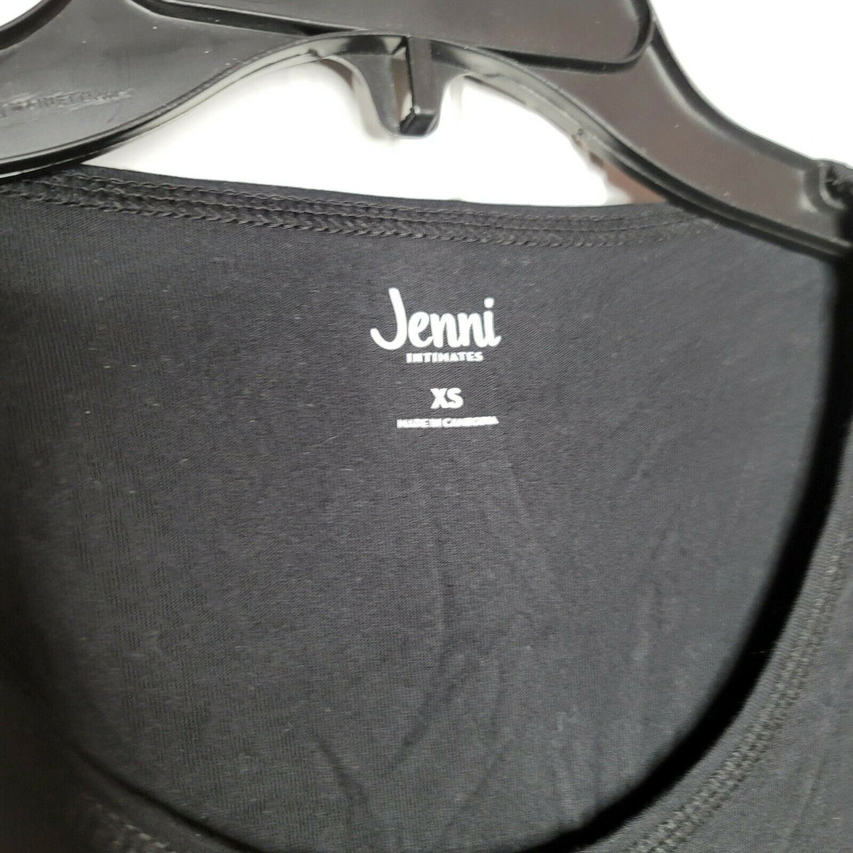 Jenni Jennifer Moore Printed Sleep Shirt w/ Socks Set Black Pink Extra Small