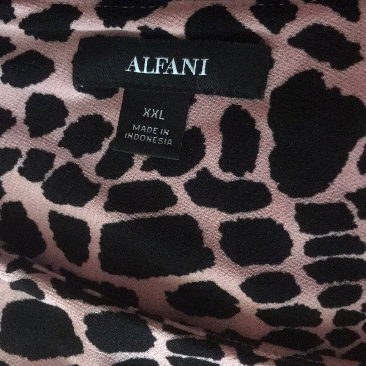 Alfani Leopard Print Long Sleeve Sheath Dress XXL animal NEW long sleeve career