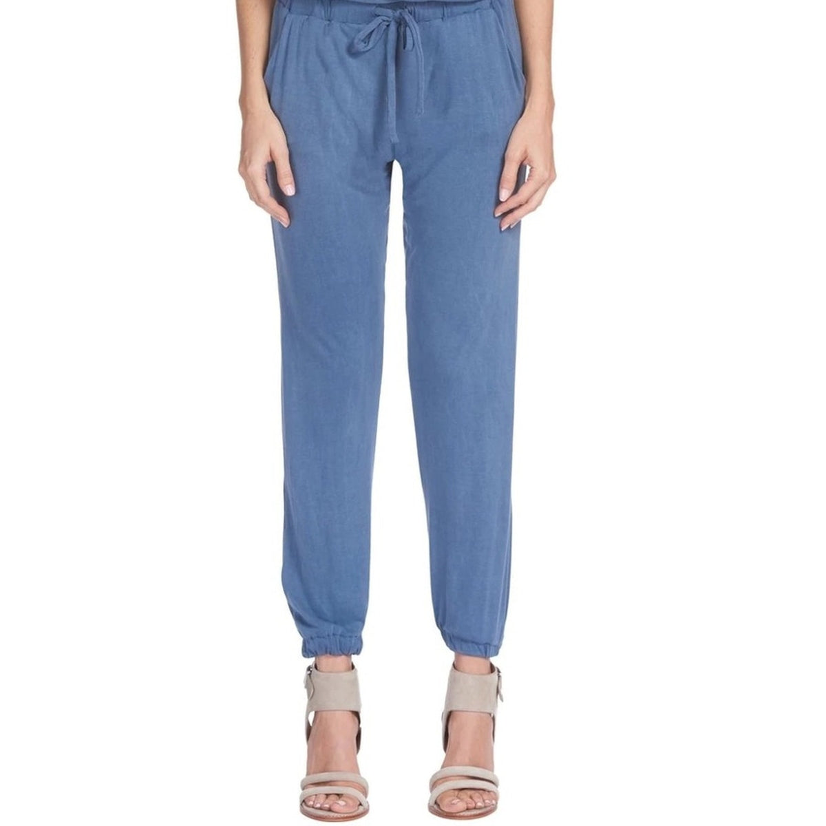Elan NEW Spaghetti strap jumpsuit blue Size medium