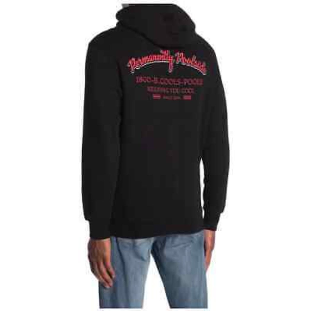 Barney Cools Pullover black Permanently Poolside Sweatshirt Black Hoodie XL NEW