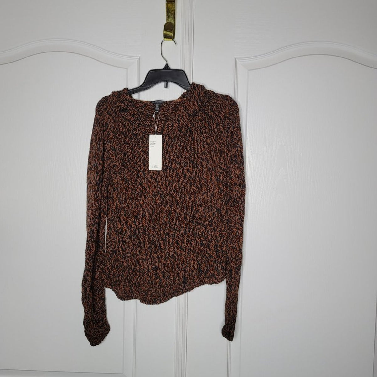 NWT Eileen Fisher Marled Knit Pullover Sweater Size X-Small
