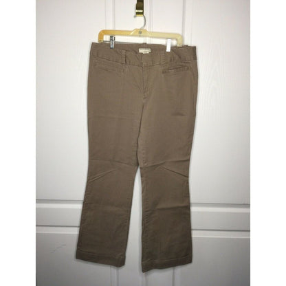 Banana Republic Pants tan Striped Stretch Work  14
