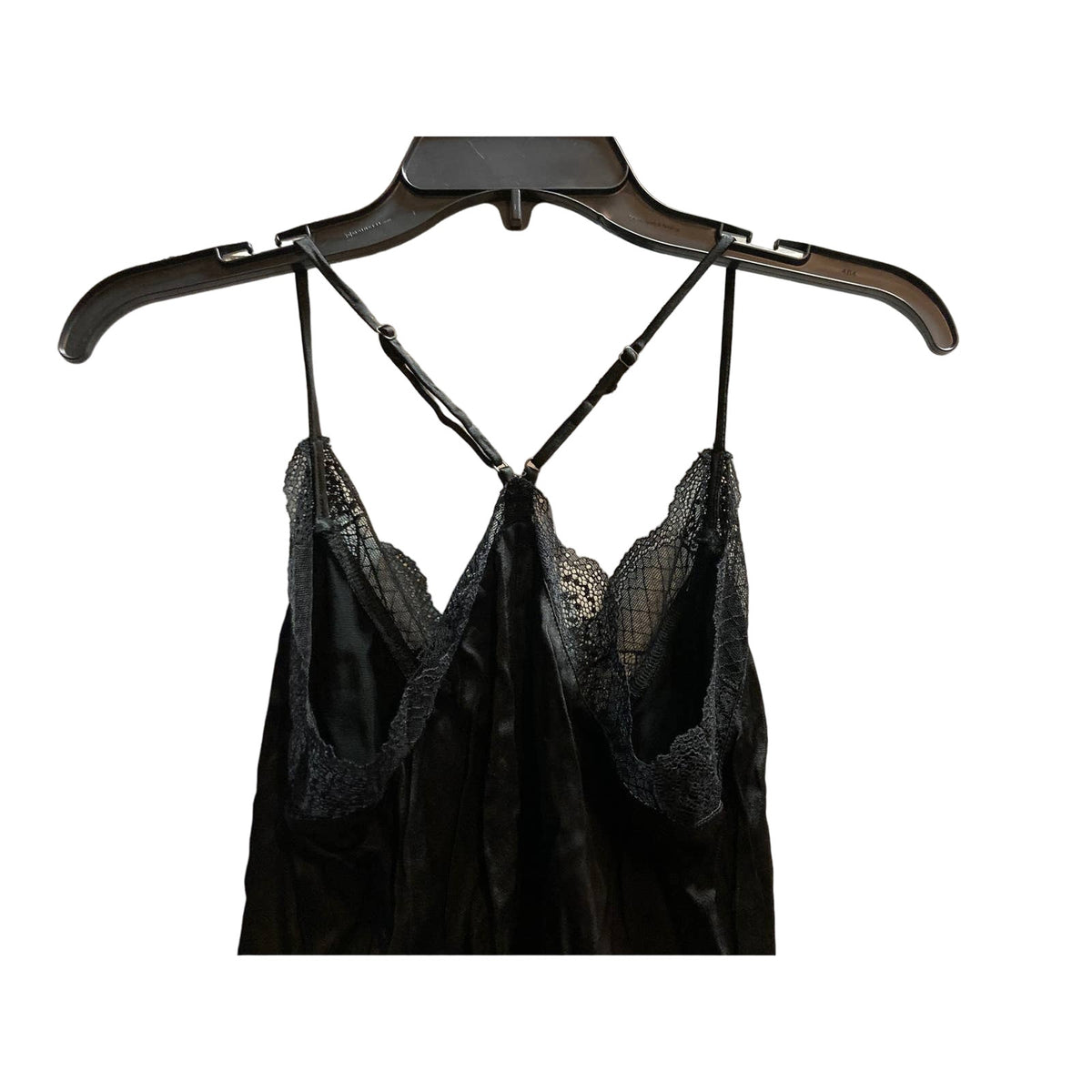 Socialite Camisole Top Extra Small XS Black NEW Lace Trim Cross Back X-Back