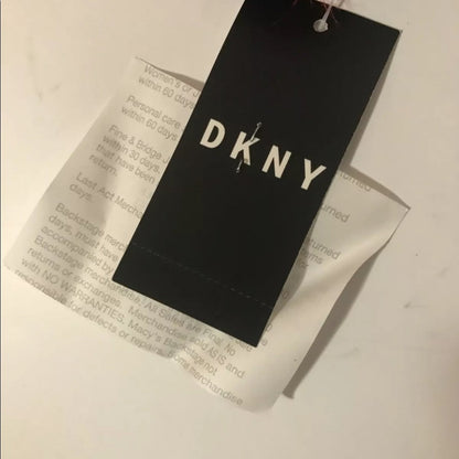 DKNY $48 Fuzzy Animal Print Red Scarf Black 63" x  12" cheetah NEW wrap