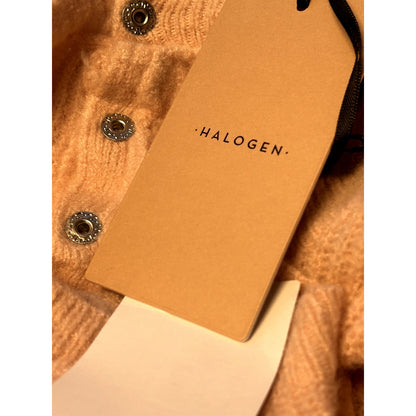Halogen NWT Blouson Sleeve Sweater In Pink Chintz Size Small