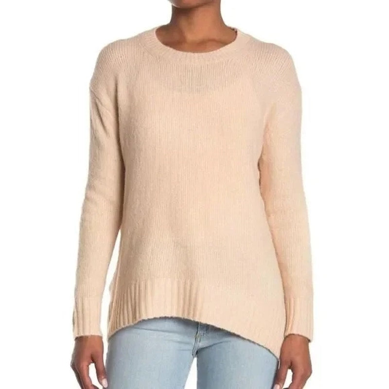 Workshop High Low Tunic Pullover Sweater XS/Extra Small in Alpine Birch NWT