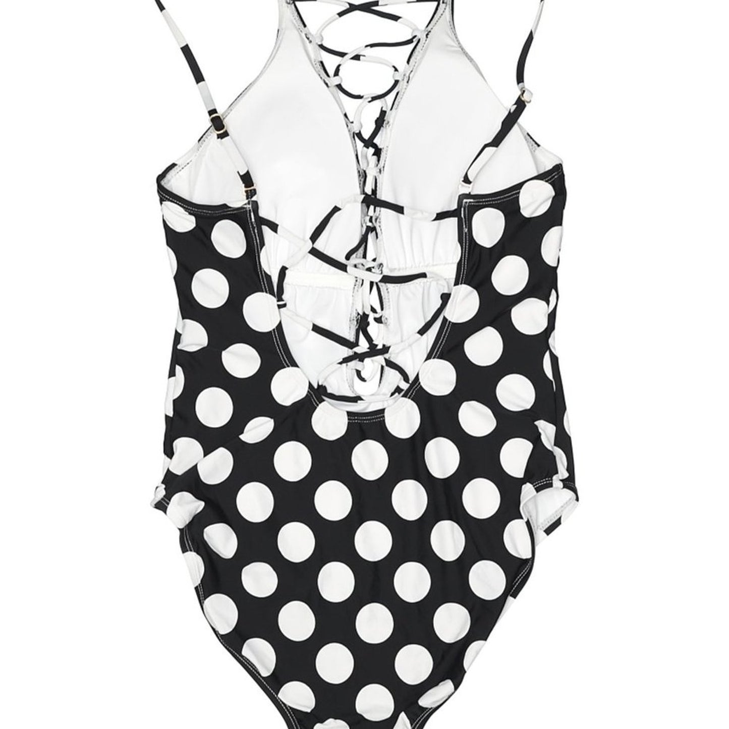 La Blanca NWT One Piece Swimsuit Polka Dot Print US 12