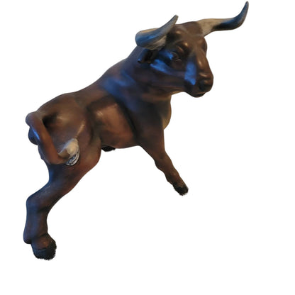 Bull vintage porcelain steer Ceramic Livestock Collectible