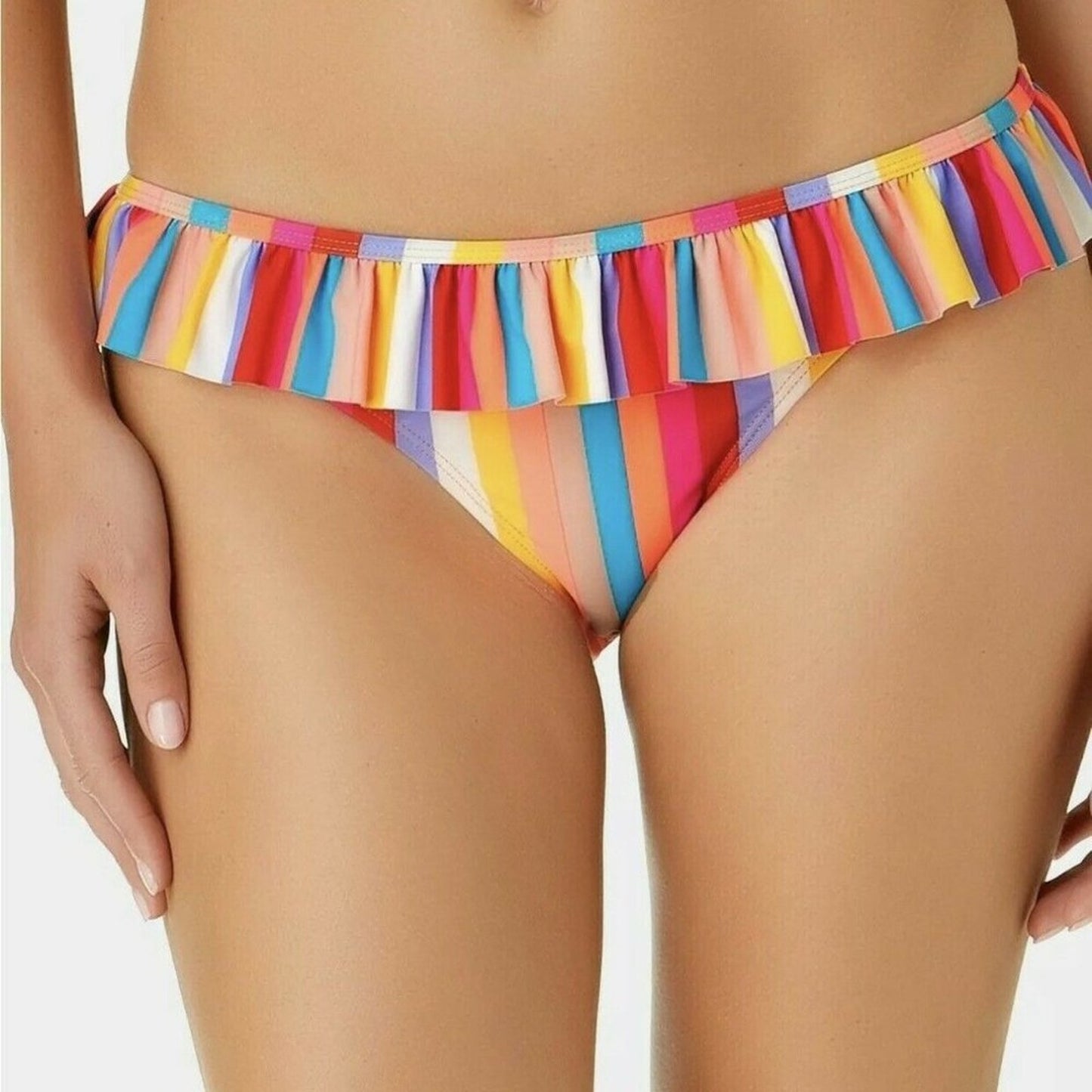 California Waves Junior Aruba Ruffle Hipster Size XSmall