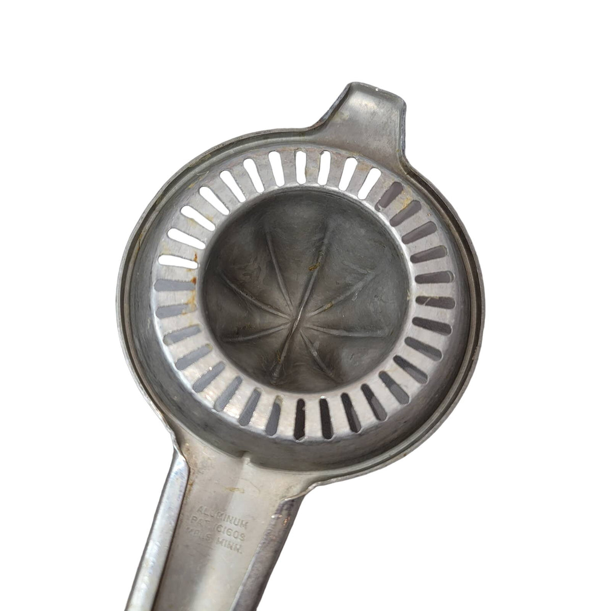 Vintage aluminum reamer  juice squeeze lemon made in USA handheld
