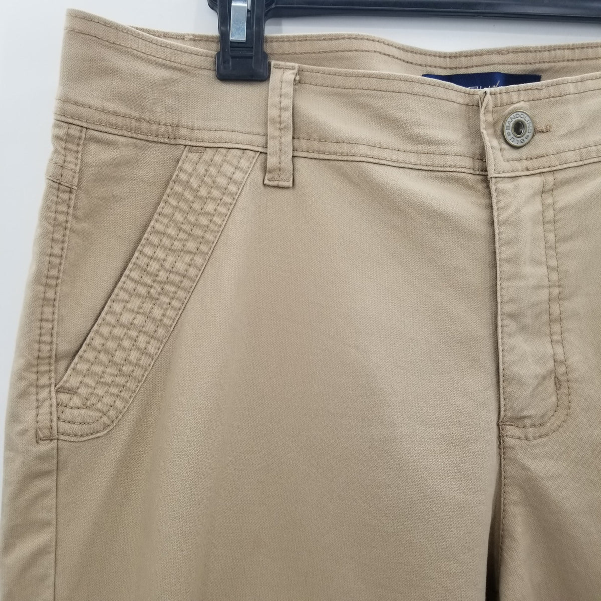 Bandolino blu Tan Pants Size 16 Womens career casual pockets Khaki Plus