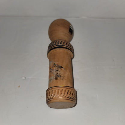Vintage Kokeshi Doll wood bobble head toy 1960 Japan