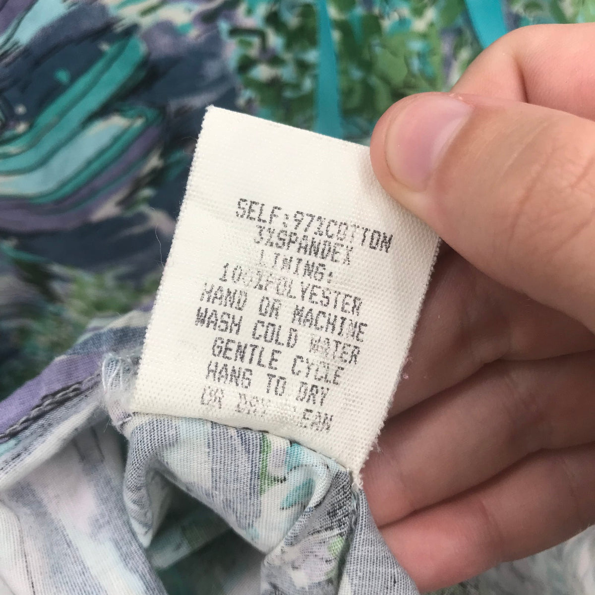 Rabbit Designs Watercolor Dress Sweetheart Neck Sleeveless Green Size 10