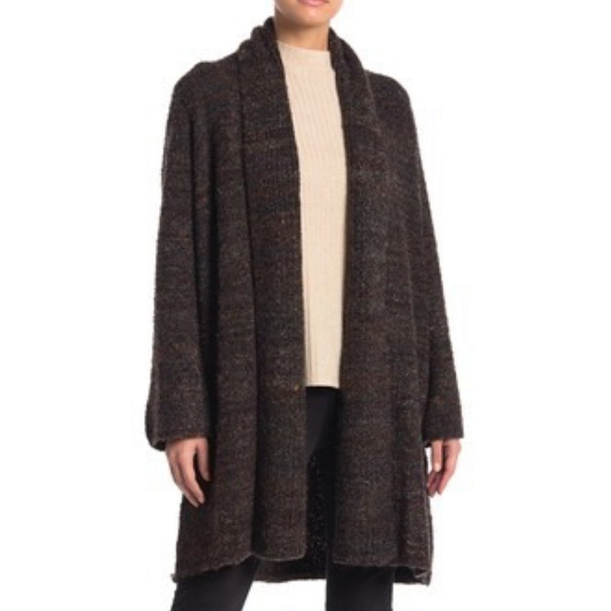 Joseph A NEW Confetti Knit Long Cardigan Size Medium
