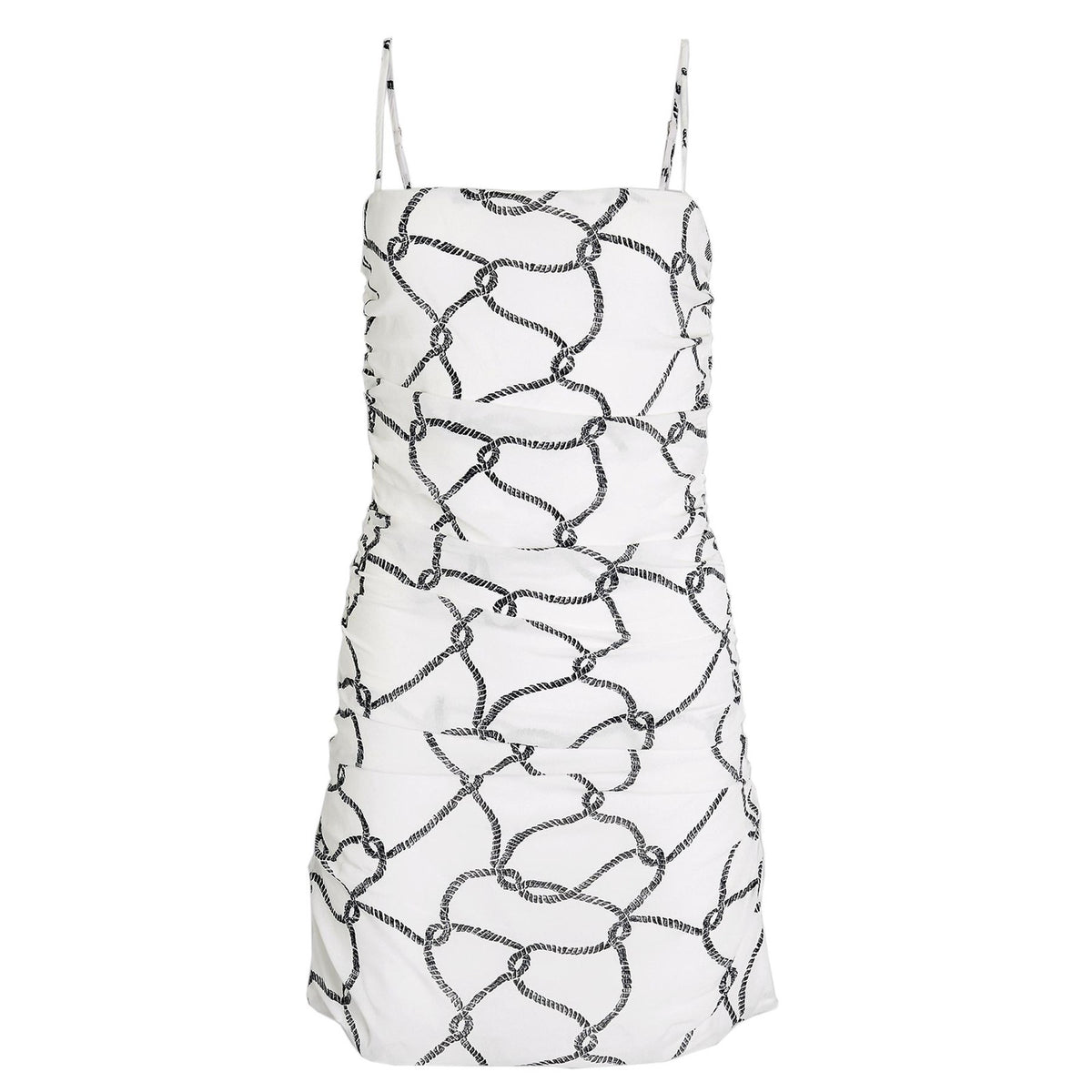 WeWoreWhat NWT Ronnie Mini Dress Black Rope Size Medium