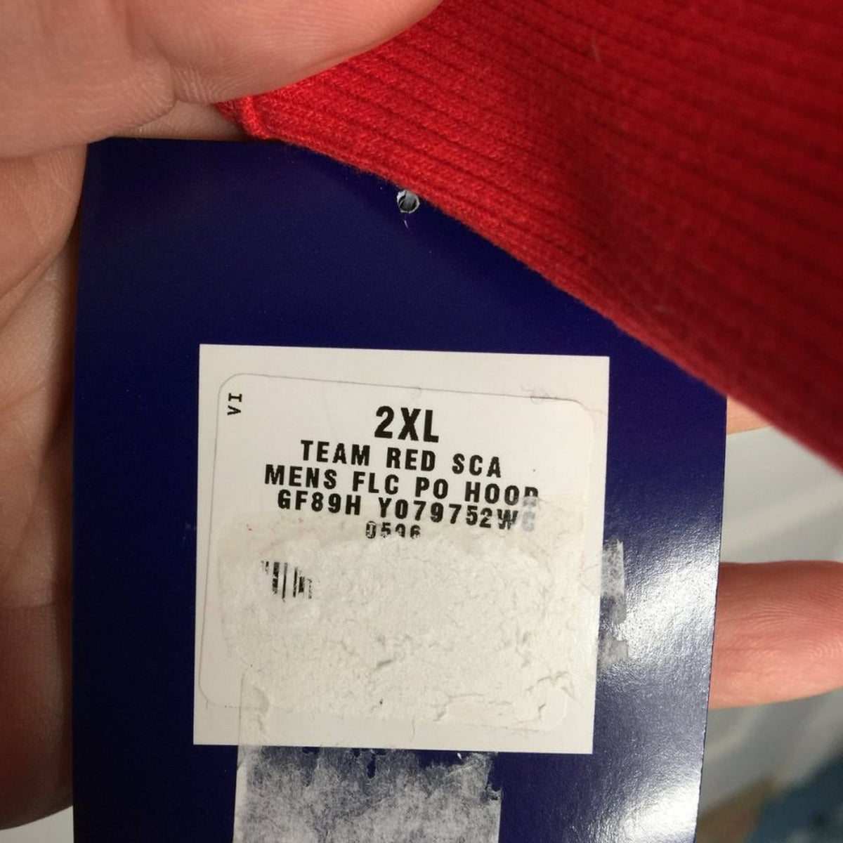 Champion 2XL Red Kangaroo pouch Athletic Wear Pullover Hoodie Sweatshirt NEW