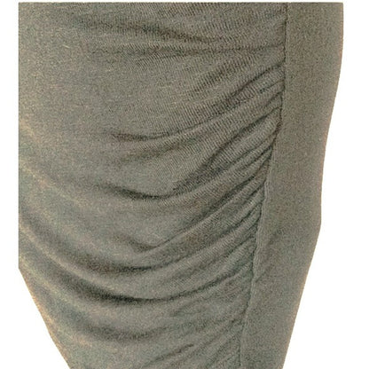 Love Fire Side-Ruch Sleeveless Tank Bodycon Mini Dress Sz Medium in Seagrass NWT