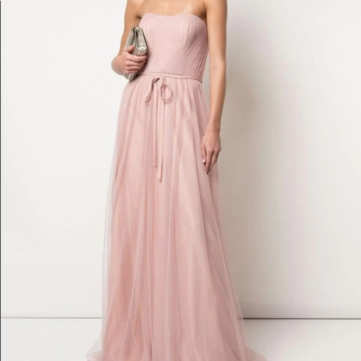 Marchesa Notte Black Floral Gown Pleated Dress Size 10 NEW $795 no belt