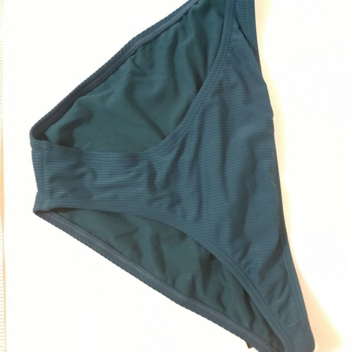 NWT California Waves Juniors Teal Ribbed Hipster Size Small
