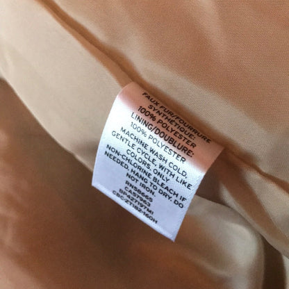 BP NEW Shaggy Faux Fur Teddy Coat Size Medium Jacket NEW Winter Pockets