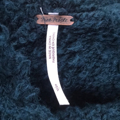 Free People Evergreen Boucled Knit Cardigan Size Small