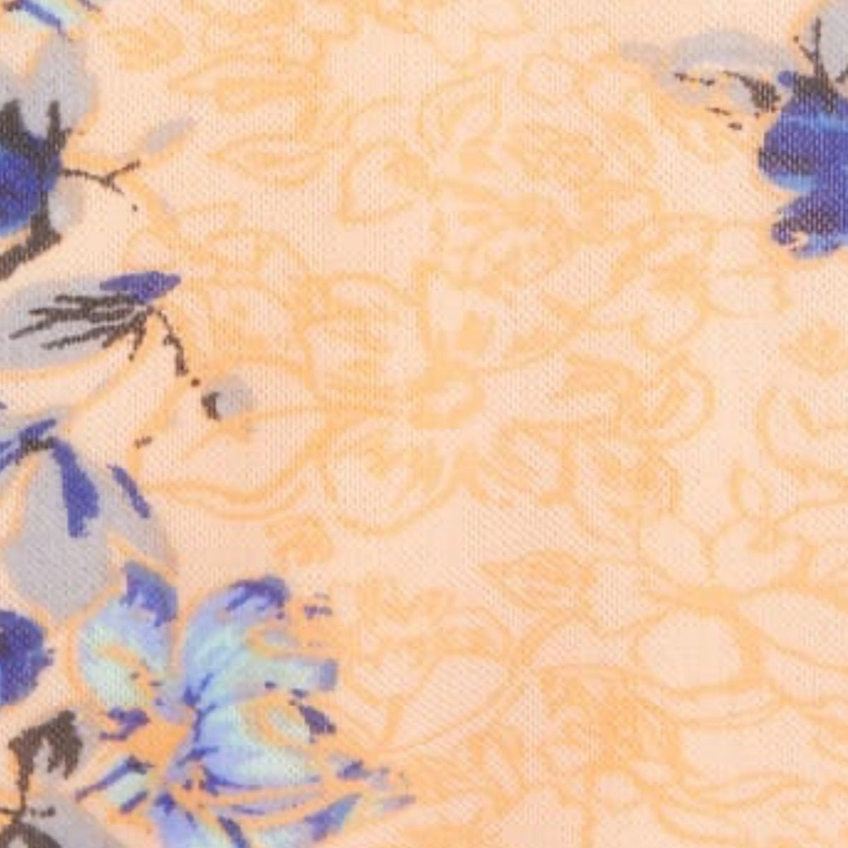 Free People NEW Light Combo Floral Sheer Top Small