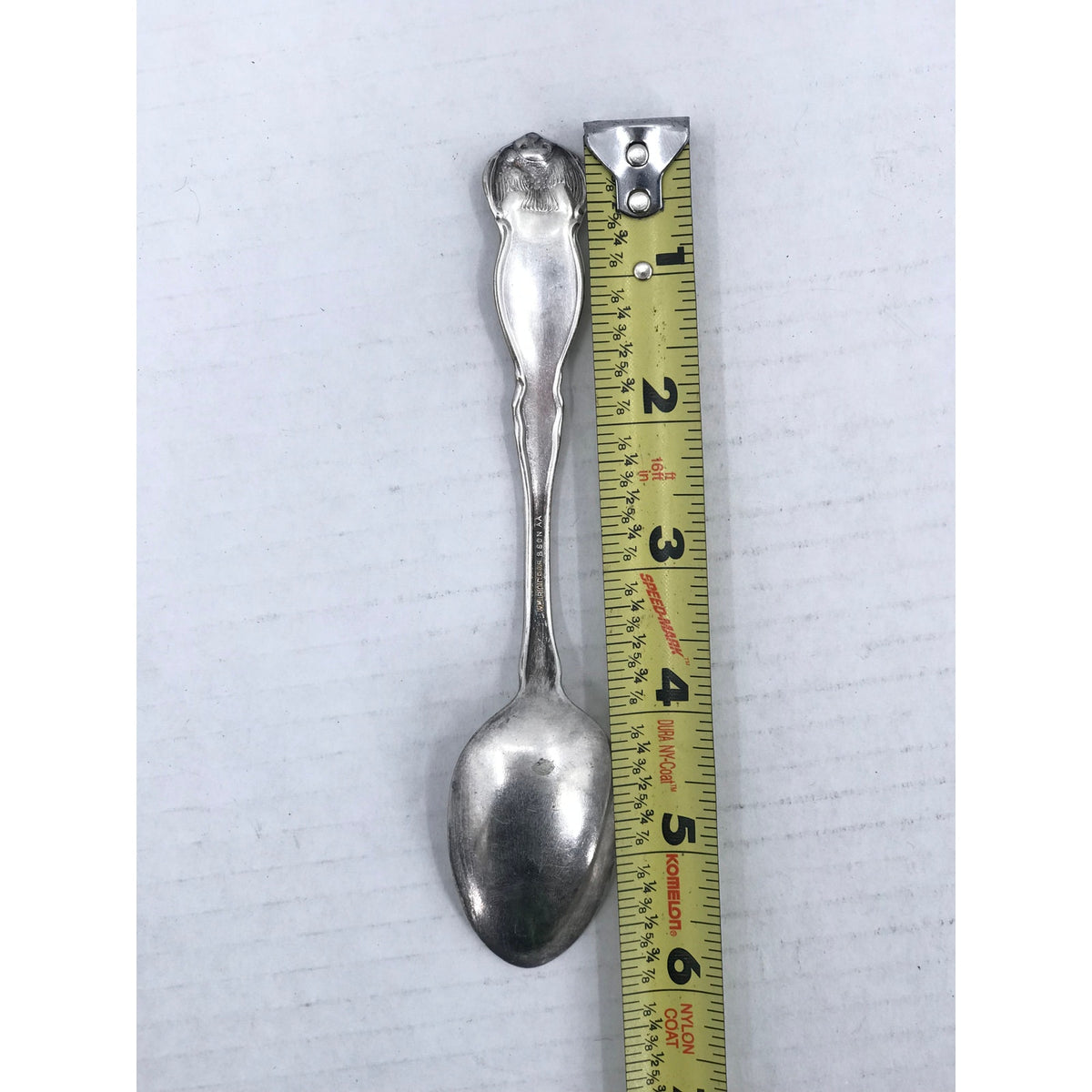 Vintage Silver Spoon Souvenir Indiana State Emblem WM Rogers
