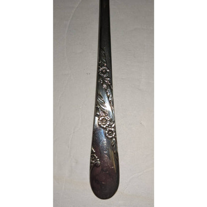 Oneida Community Bridal Wreath 1950 Cake Serving Knife Slotted Wedding Flatware
