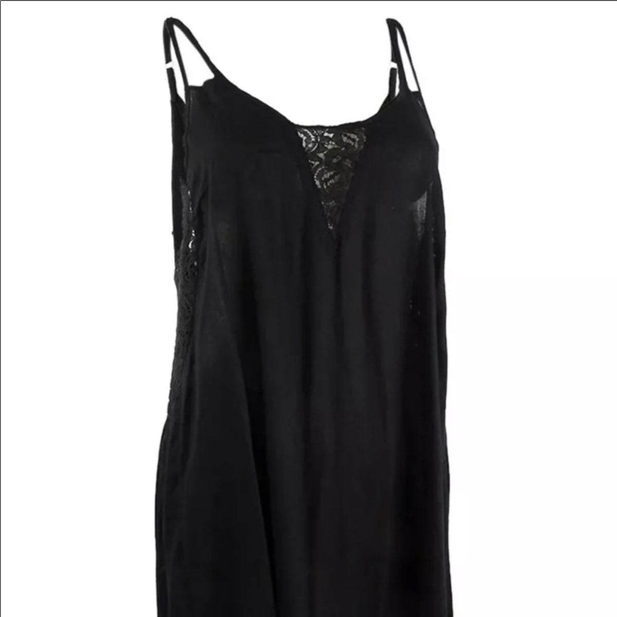 Raviya NEW Black Crochet Swim Cover Up Dress Size Small