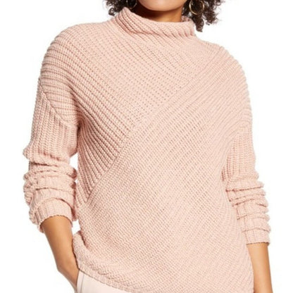 NWT Halogen Multi Rib Pullover Sweater Long Sleeve Size XLarge