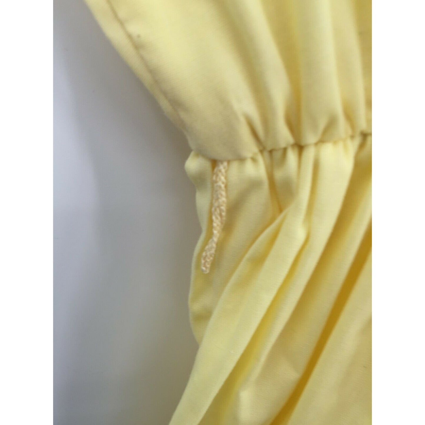Vintage Bettina of Miami Yellow Dance Full Circle Rockabilly Pin Up Dress SZ 16