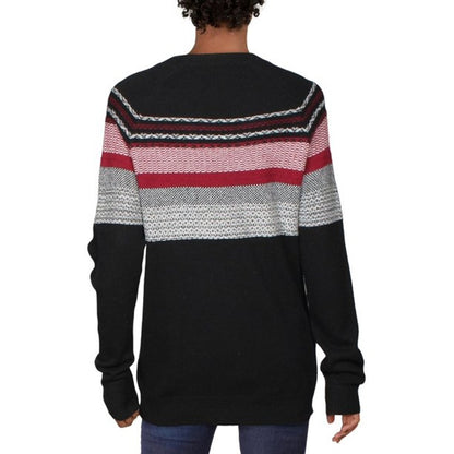 ATM Nordic Ski Crew Neck Knitted Pullover Sweater Shirt Long Sleeve Size Small