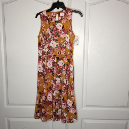Superfoxx Fit & Flare Dress Sleeveless Floral Size Small
