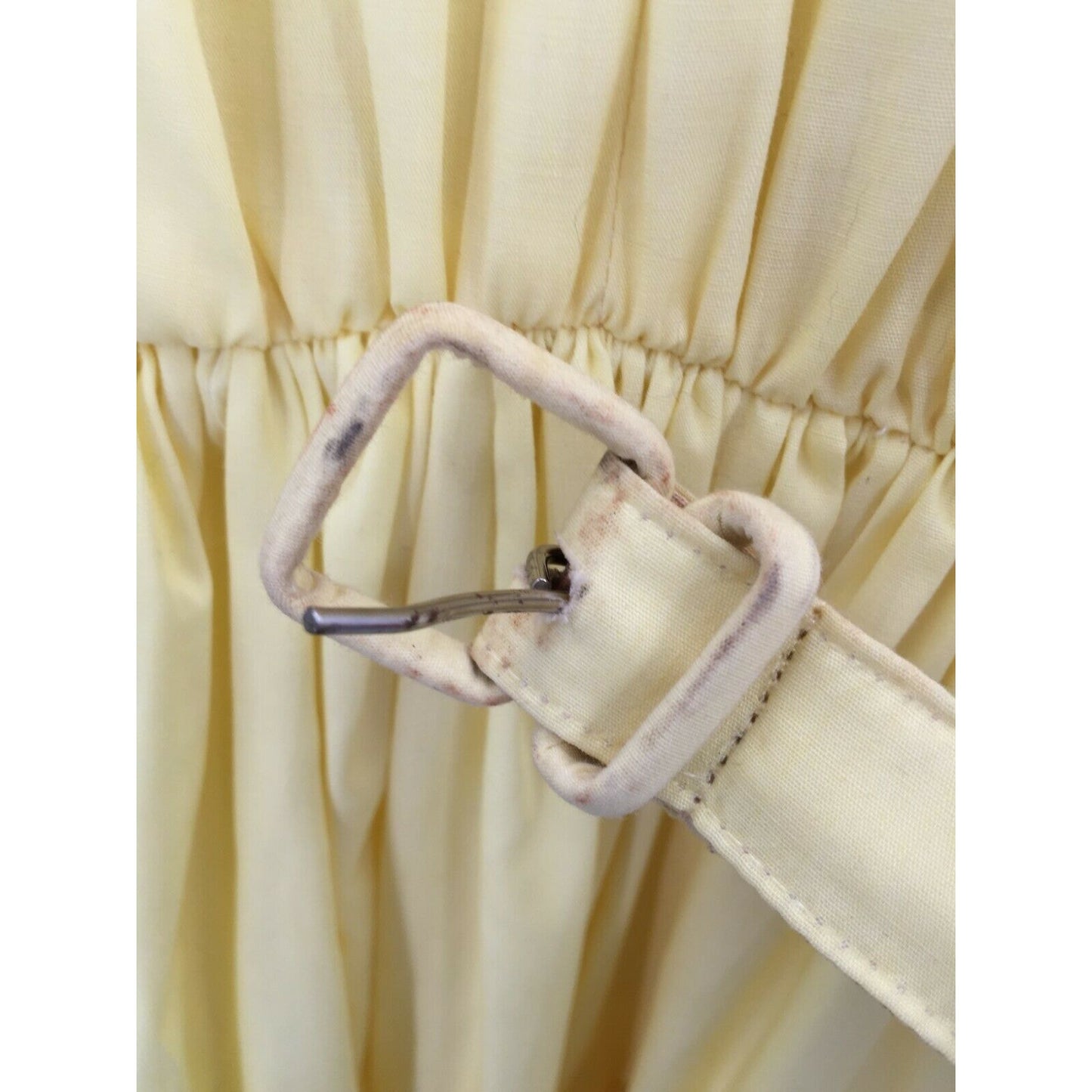 Vintage Bettina of Miami Yellow Dance Full Circle Rockabilly Pin Up Dress SZ 16