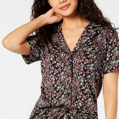 NWT Charter Club Cotton Printed Pajama Top Size Small