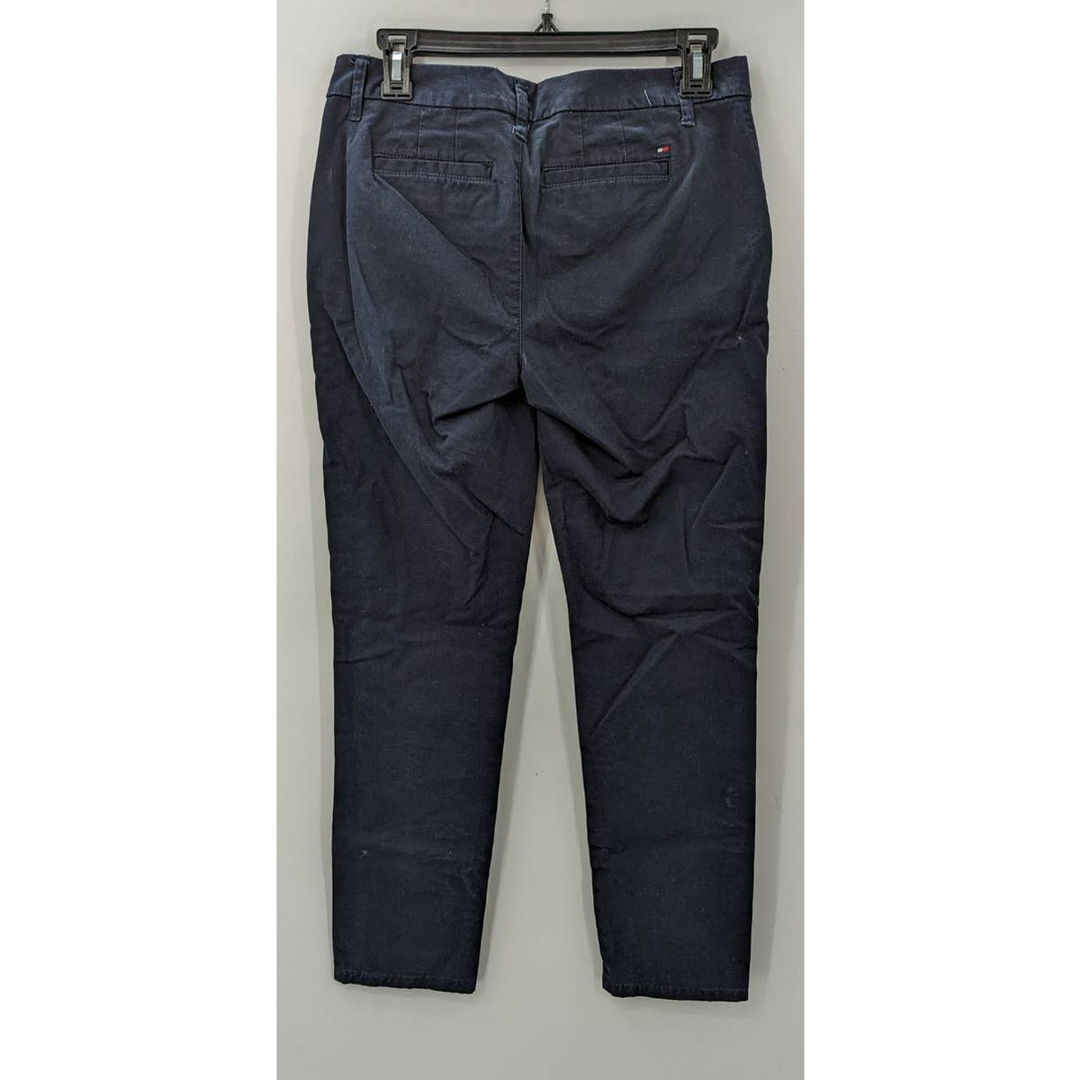 Tommy Hilfiger Navy Blue Chino Dress Pants Straight Leg Women's Size 4